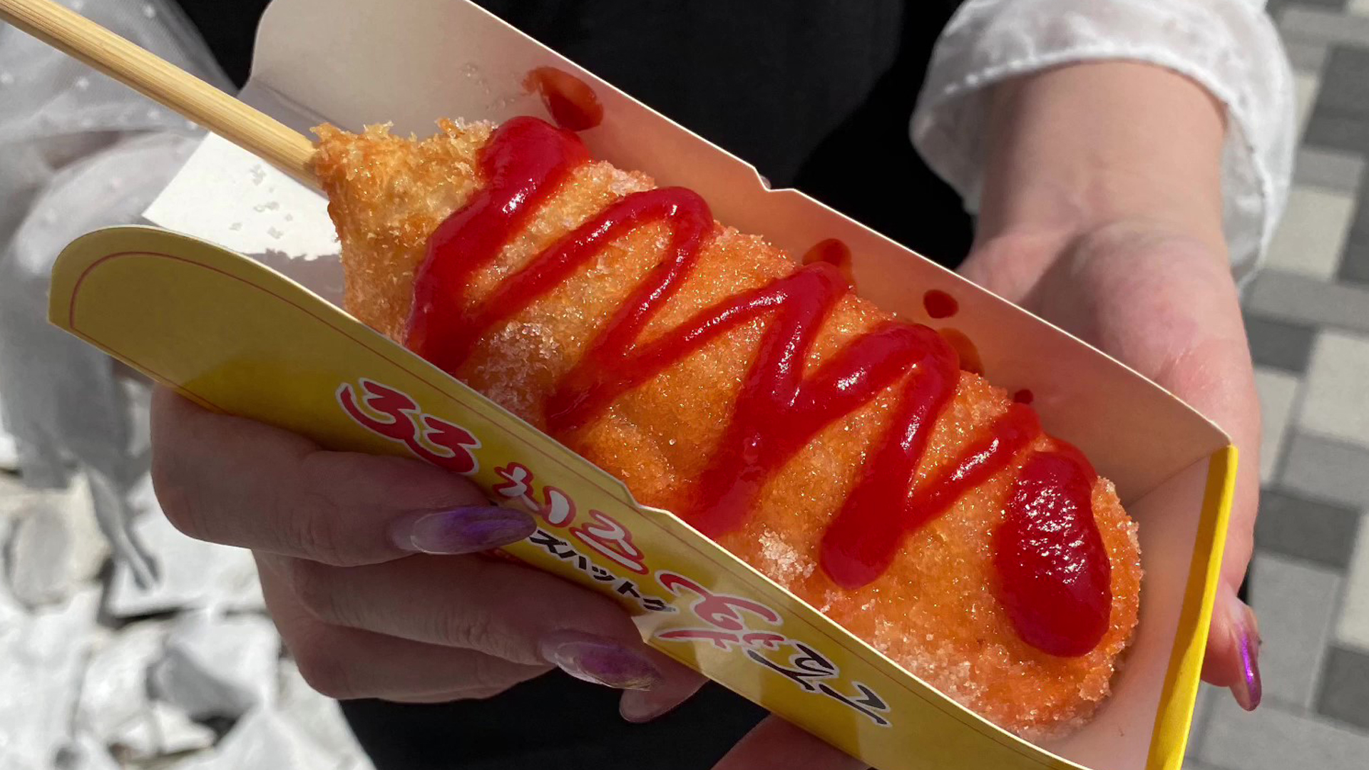 33トッポキチーズハットグモッツアレアハットグ