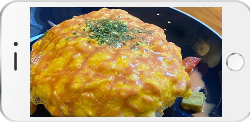 BuenaKitchenブエナキッチンのタコライスにトッピングはオムライス女子駅前ガイドEagleTVイーグルテレビ朝霞駅