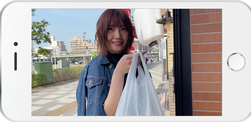 女子駅前ガイドイーグルテレビ原田朱朝霞駅居酒屋にんじん唐揚げ弁当