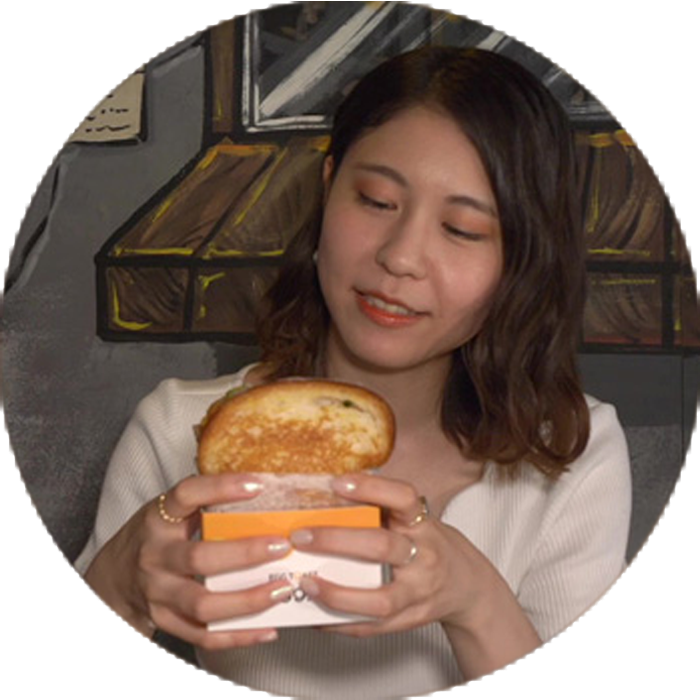 TEgg.42食べ歩き渋谷店ダブルチーズベーコントースト丸岡雅子